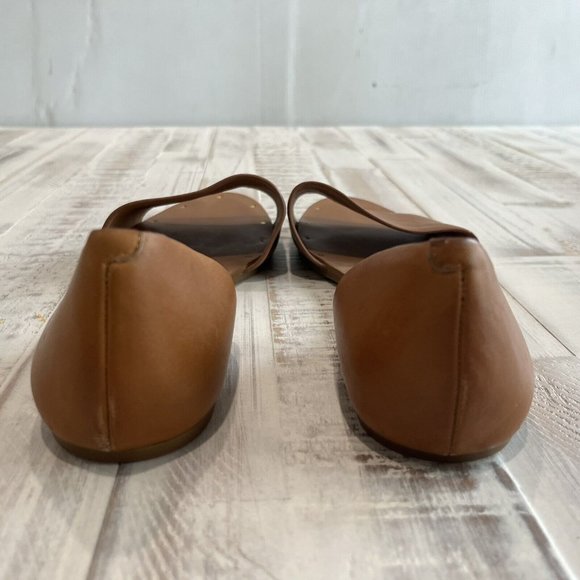 Madewell Thea Sandals Leather Flats Open Toe Shoes - Picture 6 of 9